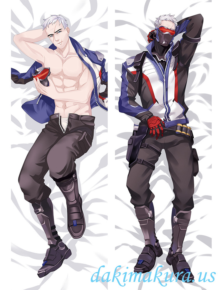 Soldier 76 - Overwatch Male Anime Dakimakura Japanese Hugging Body Pillow Covers